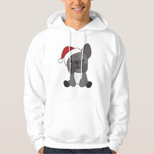 Sudadera French Bulldog Christmas Snow Winter Animals
