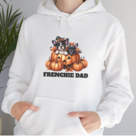 Sudadera French Bulldog Dad Halloween Pumpkins
