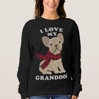 Sudadera French Bulldog  Grandma Xmas  Fun Frenchie Granddo