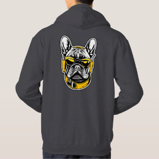 Sudadera French Bulldog Headphones