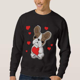 Sudadera French Bulldog Illustration Funny Cute Puppy