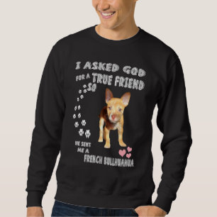 Sudadera Frencheenie Dog Mom Chibull Dad Imprime bullh fran