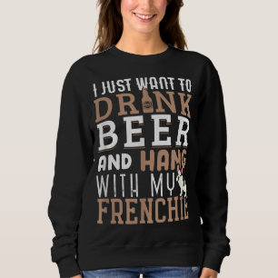 Sudadera Frenchie Dad Funny Bulldog Perro Lover Beer