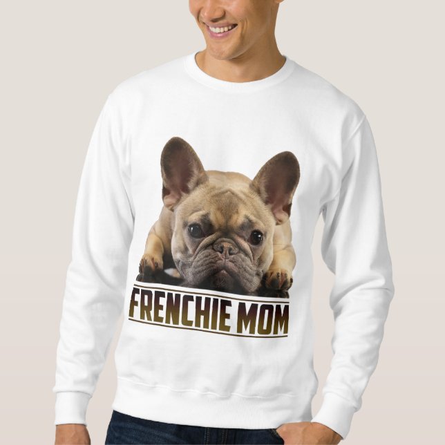 Sudadera Frenchie: Día de la Madre para la Madre Bulldog Fr (Anverso)