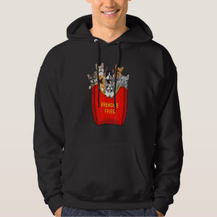 Sudadera Frenchie Fries Bulldog Francés Perro Mamá Perro Pa