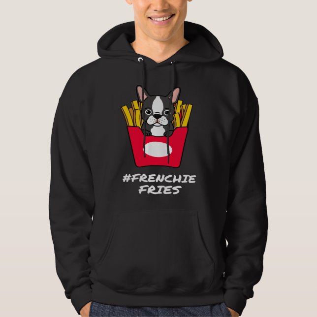 SUDADERA FRENCHIE FRIES FRENCH BULLDOG (Anverso)