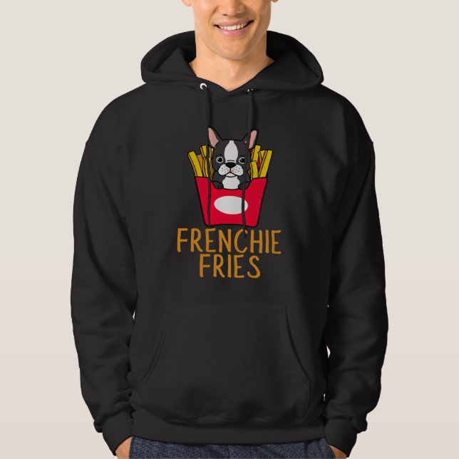 Sudadera Frenchie Fries  French Bulldog (Anverso)