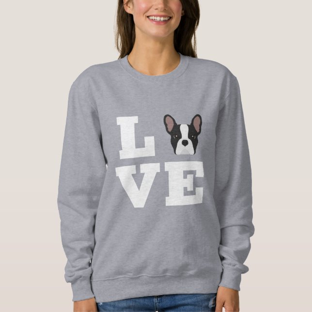 Sudadera Frenchie Love (Anverso)