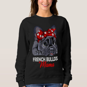 Sudadera Frenchie Mama Cute Bulldog Francés Perro Mamá Grac