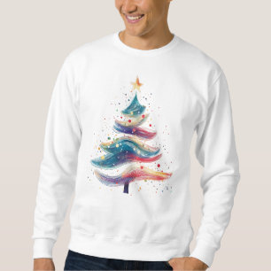 Sudadera Freno de árbol de Navidad Resumen de la fiesta de 