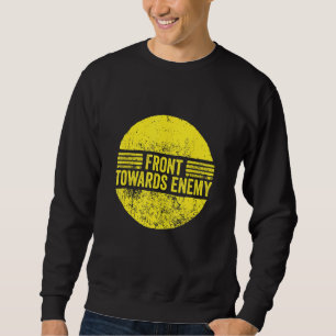 Sudadera Frente militar vintage frente a mina del enemigo C