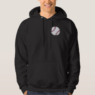 Sudadera Frente y parte posterior del béisbol