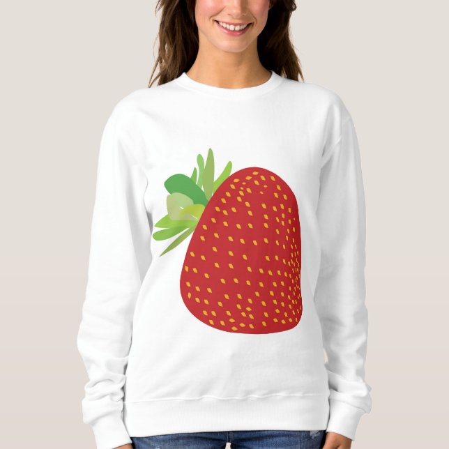 Sudadera Fresa (Anverso)