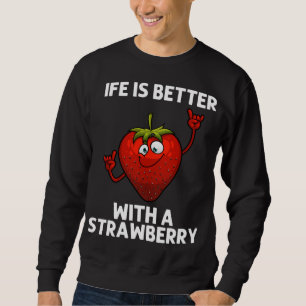 Sudadera Fresa Guay Para Hombres Fruto Fresas B
