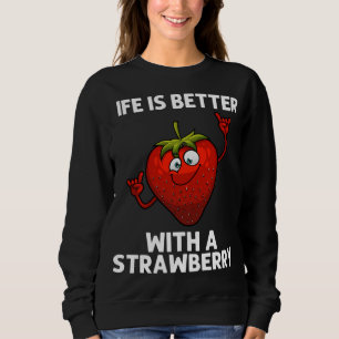 Sudadera Fresa Guay Para Hombres Fruto Fresas B