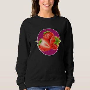 Sudadera Fresas fresas Fruta dulce Berrie saludable