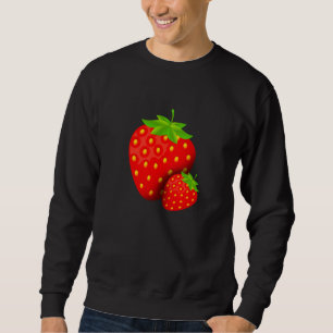 Sudadera Fresas frutales Frutas Vegetarianas Vegetarianas