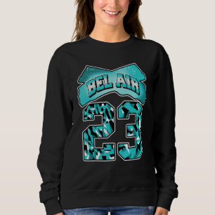 Sudadera Fresco Bel Air Número 23 Griffey Max 1 Acuático Co