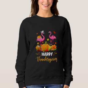 Sudadera Fresco Feliz Día de Acción de Gracias Flamenco Beb