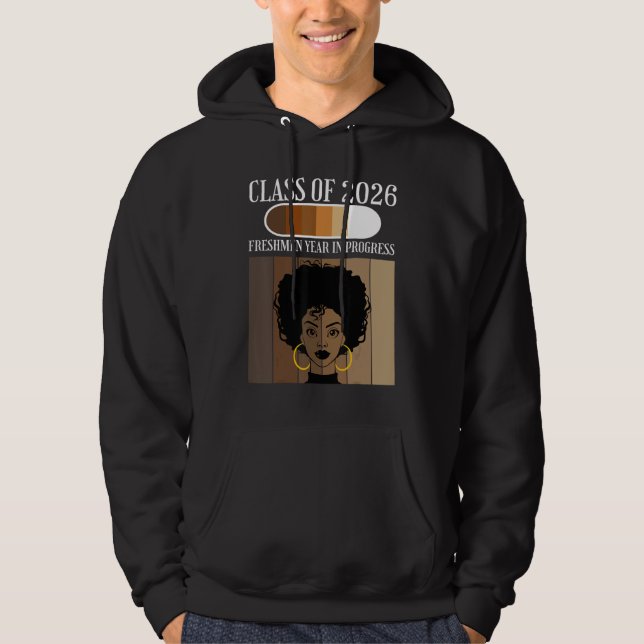 Sudadera Freshman Ninth Grade High School College Freshman  (Anverso)