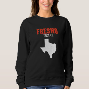 Sudadera Fresno Texas USA State America Travel Textil