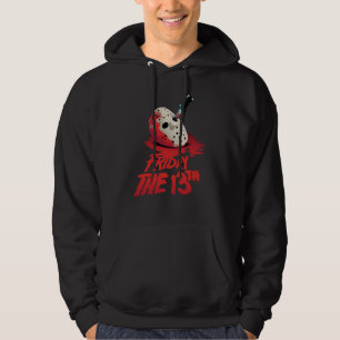 Sudadera Friday the 13th   Knife Through Hockey Mask