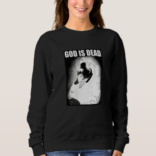 Sudadera Friedrich Nietzsche Dios es filosofía muerta