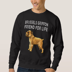 Sudadera Friend Griffon De Bruselas Para La Amistad Perro D