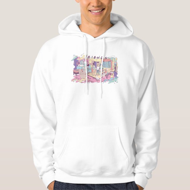 Sudadera FRIENDS™ | Apartamento Dibujo Animado (Anverso)