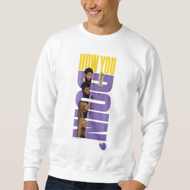 Sudadera FRIENDS™ | ¿Qué Tal? (Anverso)