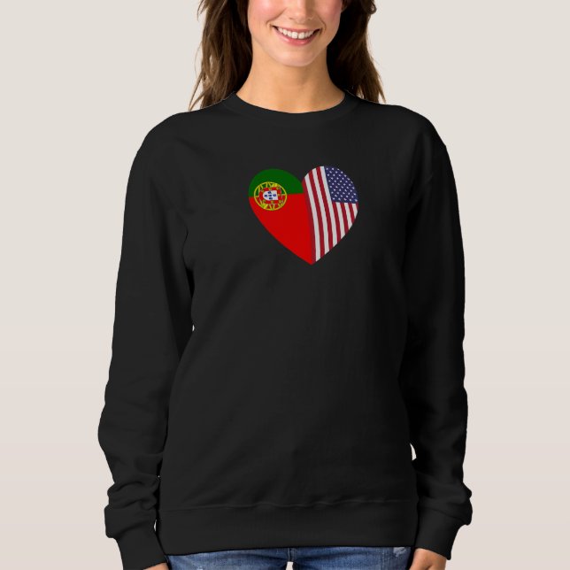 Sudadera Friendship Forever America and Portugal   (Anverso)
