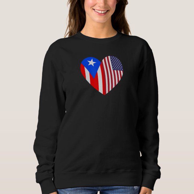 Sudadera Friendship Forever America and Puerto Rico (Anverso)