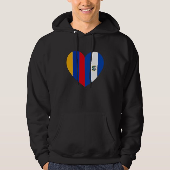 Sudadera Friendship Forever El Salvador And Armenia (Anverso)