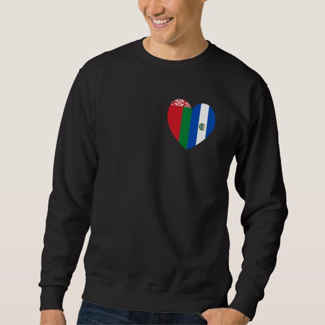 Sudadera Friendship Forever El Salvador And Belarus (Anverso)