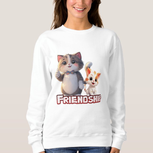 Sudadera Friendship Hoodie (Anverso)
