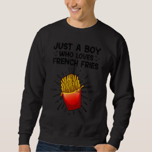 Sudadera Fries Francesas Guay Para Niños Chef De Papa Dulce