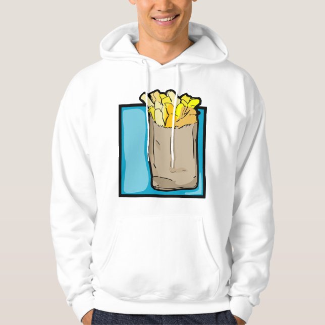 Sudadera Fries Mens Hoodie (Anverso)