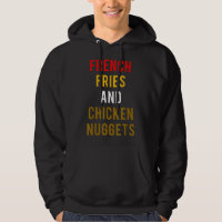 Fries y pepinos franceses