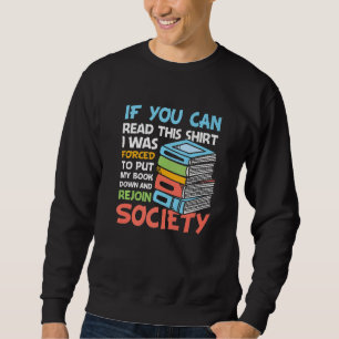 Sudadera Frikis de los libros antiguos adictos a la lectura