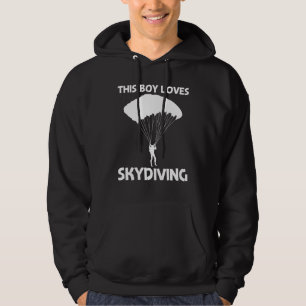 Sudadera Frio Paracaidismo Para Niños Paracaidista Paracaíd