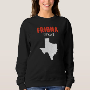 Sudadera Friona Texas USA State America Travel Texas