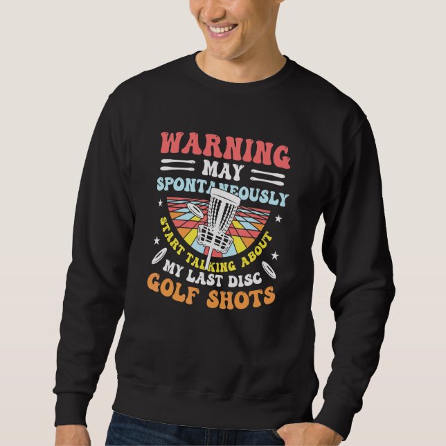 Sudadera Frisbee Golf Disk Golf (Anverso)