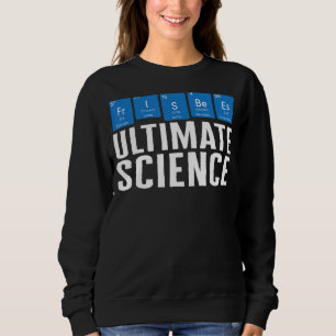 Sudadera Frisbee Player Science Periódico Table Flying Disc