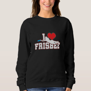 Sudadera Frisbee Player Sports Flying Disk Golf Golf I Lo