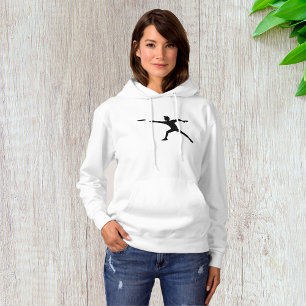 Sudadera Frisbee Silhouette Womens Hoodie