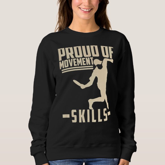 Sudadera Frisbee Ultimate Frisbee Orgulloso De Las Habilida (Anverso)