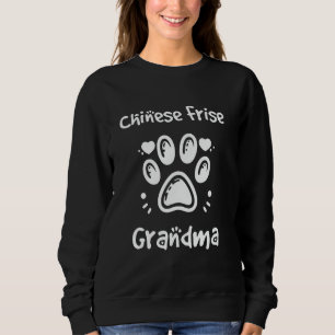 Sudadera Frisia china abuela Bichon Frise Chinese Crested