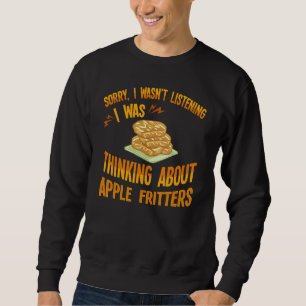 Sudadera Fritter de Apple receta vena libre de pan de donut