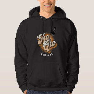 Sudadera Fro Gro Dallas Texas Afro Pick Puño en alto