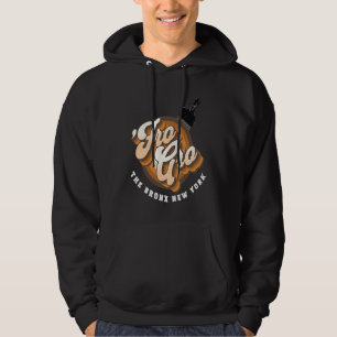 Sudadera Fro Gro El Bronx Nueva York Peine Afro Puño Leva